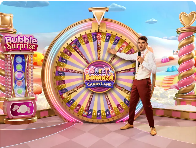 Sweet Bonanza CandyLand — ключевой арт, Pragmatic Play