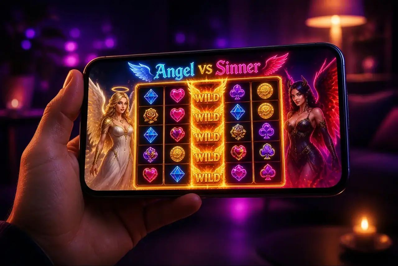 Angel vs Sinner на смартфоне: поле 5×5 с Ангелом и Грешником